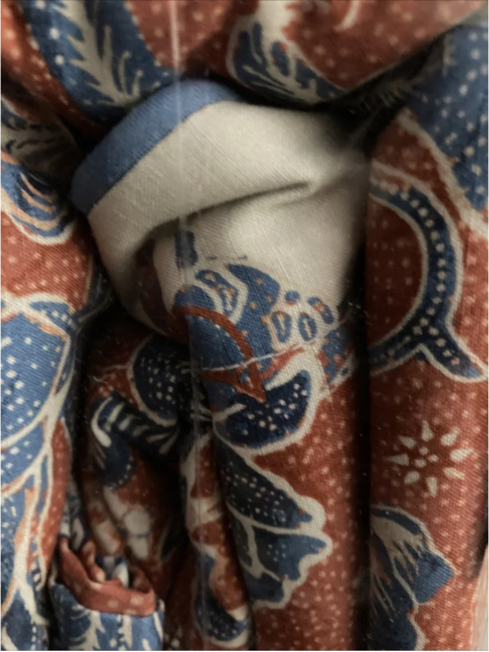 Ralph Lauren Mirabelle Floral Duvet Cover Rust Blue Queen Bedding Floral New